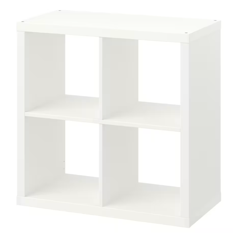 IKEA Kallax storage cube in white 